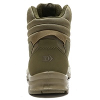 Vente en gros de bottes tactiques mi-hautes pour hommes chaussures de plein air imperméables confortables personnalisées avec nubuck artificiel pour les activités de plein air