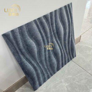 Panneaux acoustiques en feutre 3D insonorisés 30*30/50*50cm carreaux de polyester pour plafonds muraux de fond - Product Image 5