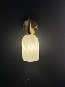 Lampu dinding marmer Spanyol semua dari tembaga lampu gantung desain sederhana untuk ruang tamu Hotel koridor sisi tangga penggunaan samping tempat tidur - Product Image 6