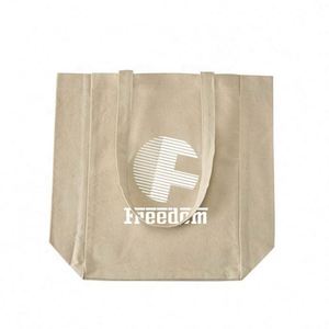 Sac fourre-tout en toile de coton personnalisé de haute qualité pour le shopping, produit promotionnel - Product Image 2