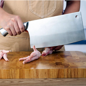 Household stainless steel cleaver, quick-hand bone chopping and slicing knife, Yangjiang kitchen knife, vegetable <b>cutter</b>, - Product Image 3