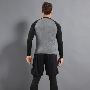 Chemise à manches longues pour hommes à contrôle thermique de compression pour l'entraînement idéal pour le temps froid - Product Image 5