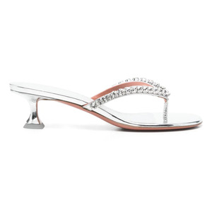 Nouvelle Collection Été 2026 – Sandales à <span class=keywords><strong>Talon</strong></span> Carré de <span class=keywords><strong>4</strong></span> <span class=keywords><strong>cm</strong></span> avec Strass Haut de Gamme et Bout Rond pour Femme - Product Image 1