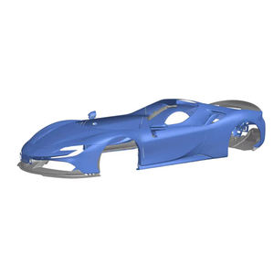 20% DI SCONTO - Kit Carrozzeria Completo con Splitter Anteriore in Fibra di Carbonio Stile MIX per <span class=keywords><strong>SF90</strong></span> - Product Image 4