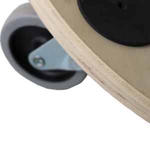 गोल एमडीएफ लोकप्रिय घरेलू डिय ट्रॉली गुड़िया ट्रॉली लकड़ी के ट्रॉली - Product Image 2