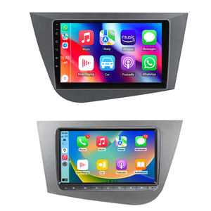 Autoradio Android con Schermo Touch da 9 Pollici e GPS per <span class=keywords><strong>Seat</strong></span> <span class=keywords><strong>Leon</strong></span> MK2 2005-2012, Universale o <span class=keywords><strong>Dimensioni</strong></span> VW, Lettore Multimediale Stereo Plug & Play - Product Image 1