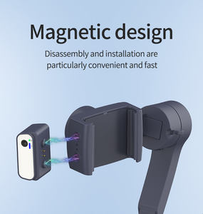 Nuovo aggiornamento <span class=keywords><strong>3</strong></span> assi pieghevole portatile all'aperto stabilizzatore Gimbal per telefono magnetico intelligente al Tracking del modulo Auto-Face Tracking - Product Image 4