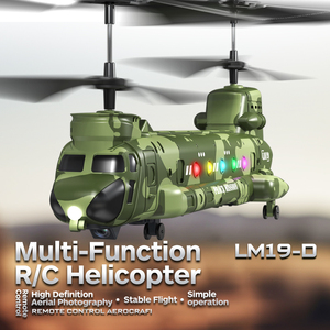 Helicóptero teledirigido Detección de gravedad con luces al aire libre, juguetes de avión para niños, juguetes de avión <span class=keywords><strong>RC</strong></span> para principiantes sintonizables - Product Image 2