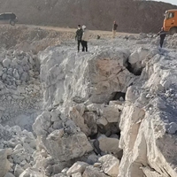 Système de dynamitage à changement de phase CO2 pour la fendilleuse de roche à gaz, faible vibration, pour l'exploitation minière en carrière