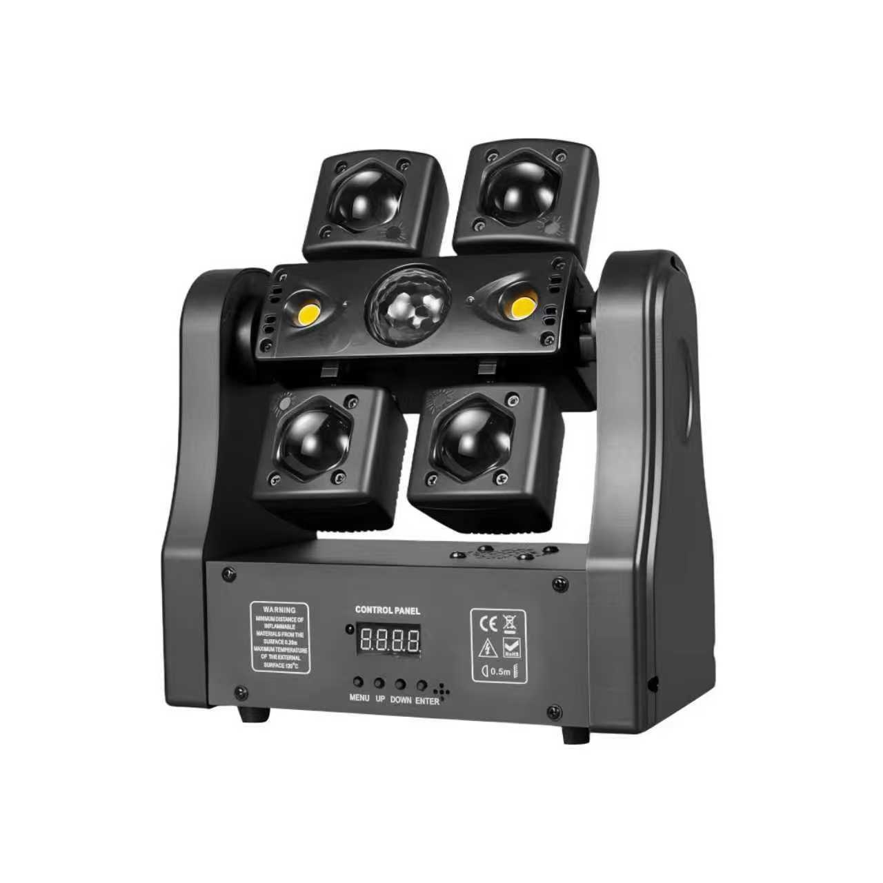 New Product LED Disco Club Studio Laser Beam Moving Lights DMX512 Control Emitted in RGBW Color