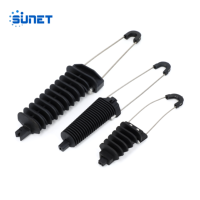 Pince de tension à extrémité libre Sunet pour fibre optique, type cale d'ancrage, pince de suspension pour câble ADSS PA300 PA500 PA1500 PA2000 PA3000