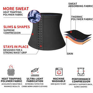 Usine pour hommes directement sueur Shaper hommes minceur sans néoprène taille formateur Cincher perte de poids Sauna gilet - Product Image 4