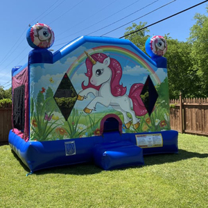 Château gonflable combiné de licorne en forme de dôme, pour enfants et adultes, bon marché, Promotion, <span class=keywords><strong>2020</strong></span> - Product Image 3