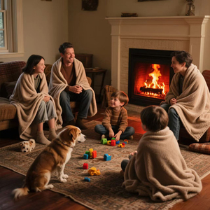 Moderno tablero de ajedrez impresión franela sofá cama 50x60 pulgadas Eco decoración del hogar al por mayor invierno personalizado manta de tiro - Product Image 5