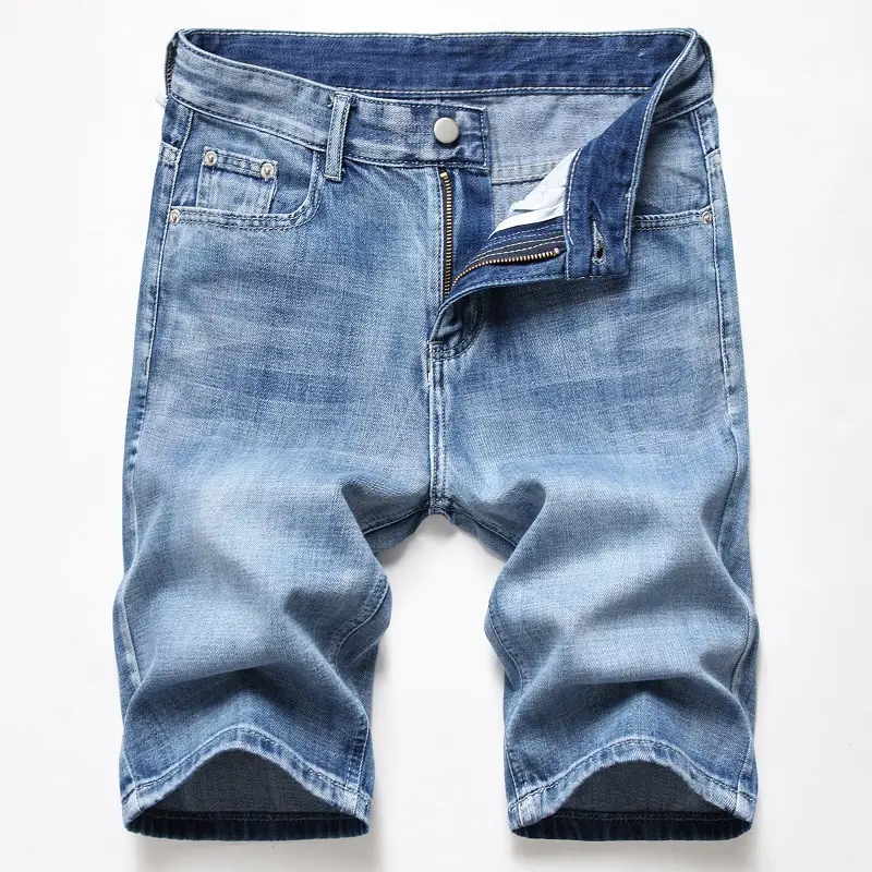 2023 New Fashion Mens Jeans corti strappati blu abbigliamento di marca Bermuda pantaloncini estivi in puro cotone pantaloncini di Jeans