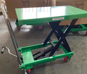 Plataforma Elevatória Hidráulica Manual de Estágio Único Tipo Tesoura - Preço - Product Image 3