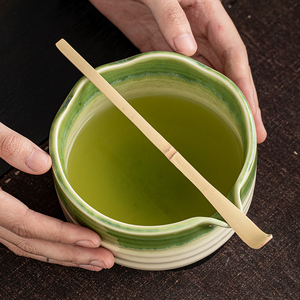 Juego <span class=keywords><strong>de</strong></span> Té Matcha Song Chaozhou con Tazón <span class=keywords><strong>de</strong></span> Cerámica Estilo Japonés, Cepillo <span class=keywords><strong>Mezclador</strong></span> y Caja <span class=keywords><strong>de</strong></span> Regalo - Product Image 4