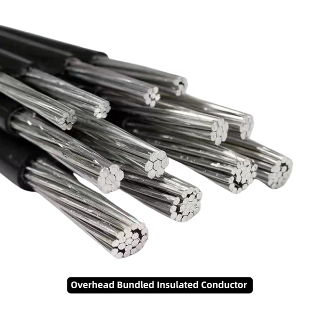0.6/1kV PVC/XLPE/PE Insulated Aerial Bundled Cable Aluminum Overhead Power Cable