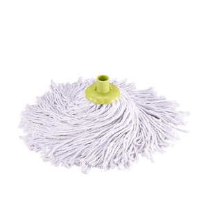 Cabezal de fregona para el hogar, accesorio que puede ser equipado con cubo de fregona, seguro de la fuerza, hilo de algodón absorbente, mopa de suelo, cabezal redondo para el hogar - Product Image 4