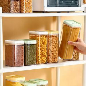 Vente flash <span class=keywords><strong>METKA</strong></span>, 36 pièces, contenants de stockage multifonctionnels carrés, qualité alimentaire, PET + silicone, étanches à l'air, scellés sous vide pour animaux de compagnie, de qualité supérieure - Product Image 4