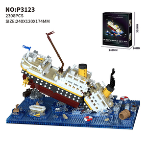 Modèle de croisière Titanic, le naufrage du Titanic, coque du navire, blocs de construction DIY, plastique ABS, jouet électronique, échelle 1:32, kit DIY - Product Image 5