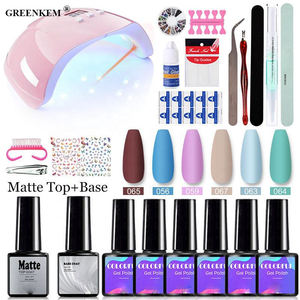 ชุดทำเล็บ 11Styles Custom 192 สี พร้อมโลโก้ DIY ชุดอุปกรณ์ทำเล็บพร้อมหลอด UV ชุดมืออาชีพ - Product Image 5