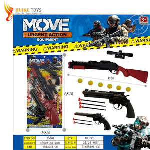 プラスチック製軍用銃ナイフヘルメット付き望遠鏡プレイセット男の子用おもちゃ2025 - Product Image 2