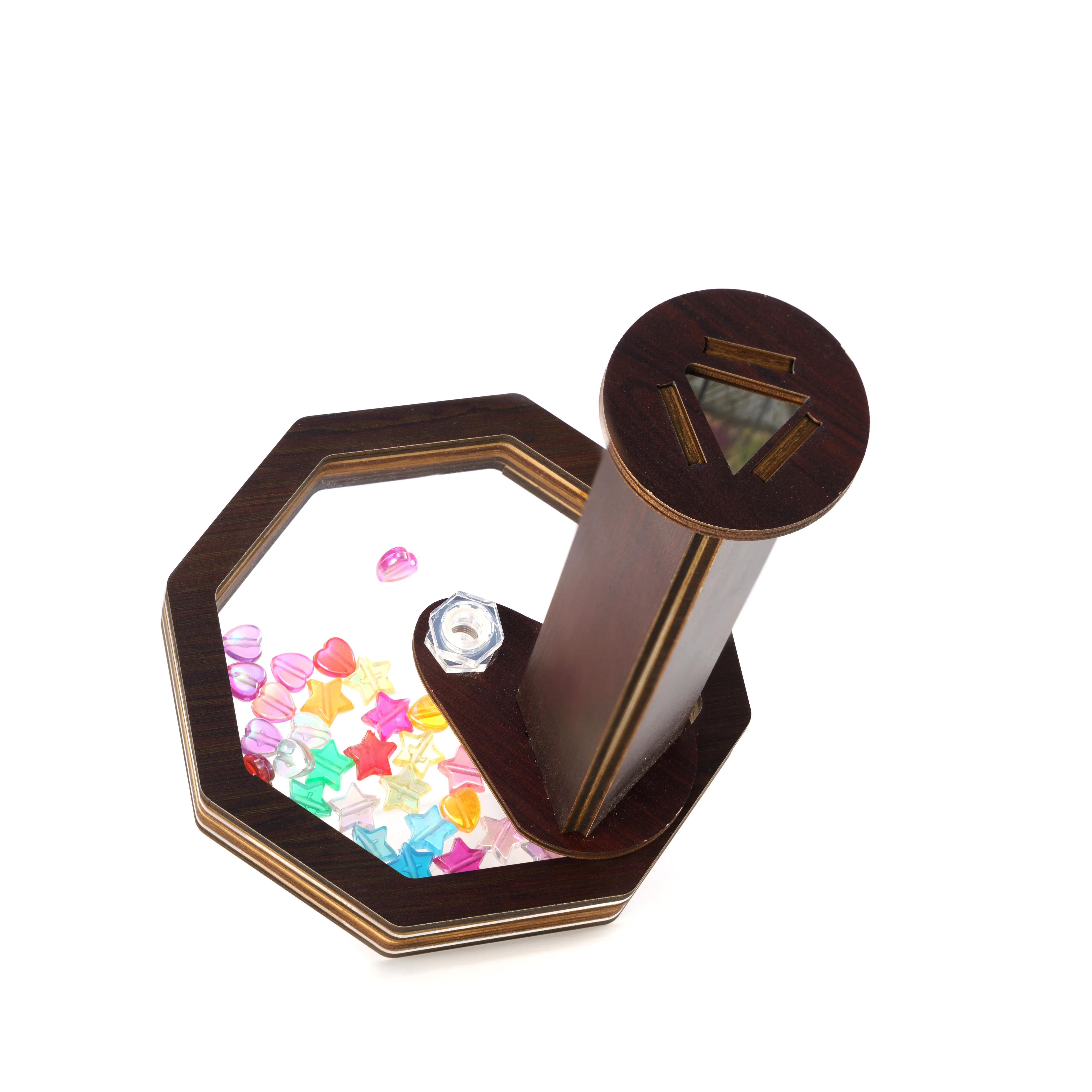 Educational Entertaining Magical Custom Kaleidoscope for Children Kids Light Classic Box Picture Packing Color Material