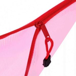 Grands sacs à fermeture éclair en maille B4 pour organiser les jeux de société, les puzzles, les fournitures scolaires, les enseignants, la salle de classe - Product Image 4