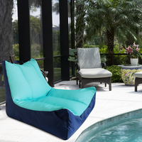 Piscine extérieure flottant grand grand pouf housse de chaise natation pouf chaise adultes flottant pouf