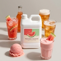 Vollständig wasserlöslicher natürlicher Fruchtaroma-Extrakt mit süßem Wassermelonen-Geschmack, flüssig, Lebensmittelqualität, 1 kg, für die Getränkeindustrie, Duftstoff
