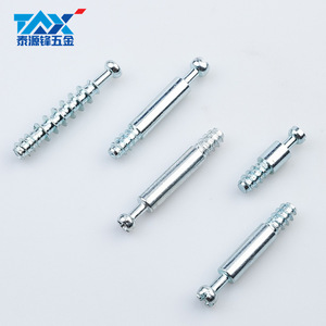 Vis autotaraudeuses Taix M6x44 en acier au carbone galvanisé à tête fendue pour meubles et armoires en bois - Product Image 3