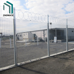 358 Anti-Climb Steel Fence Prefabricated Iron <strong>Gate</strong> For Security Low Maintenance Waterproof TFT Feature For Houses Prisons - Product Image 2