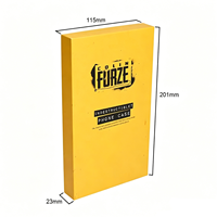 Caja de Regalo Rígida Amarilla Premium Personalizada, Empaque de Lujo Portátil con Tapa y Base, con Inserto de Esponja Personalizado de Alta Gama