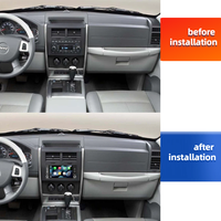 Autoradio pour Jeep Wrangler JK 2007-2018 Dodge Ram 1500 2009-2012, mise à niveau de l'autoradio avec CarPlay Android Auto caméra de recul