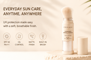 ETRUN Private Label <strong>SPF</strong> 50 Mineral Sunscreen <strong>Powder</strong> Broad Spectrum Lightweight No Card UV Protect Skin Oil Control Makeup <strong>Powder</strong> - Product Image 5