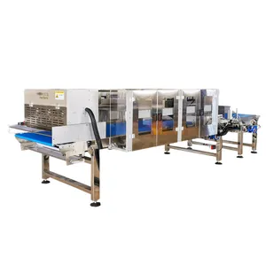 Industrial Automatic Stainless Steel Ultrasonic Cheese Slicer Sponge Cake Cutter Cutting Machine Wanli Machinery