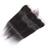 En gros, Frontal en dentelle 13x4 transparent suisse, cheveux humains indiens bruts à cuticules alignées, pour la fabrication de lace frontals, pour revendeurs