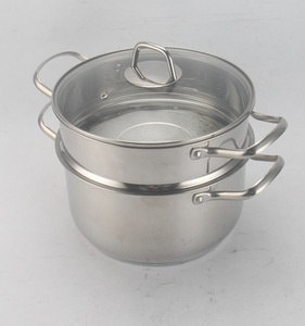 Klassieke Moderne Mode 12 Stuks Roestvrijstalen Kookgerei Set Keuken Kookpot 5 Lagen Universele Bodemdraad Soep Voorraadpotten - Product Image 4