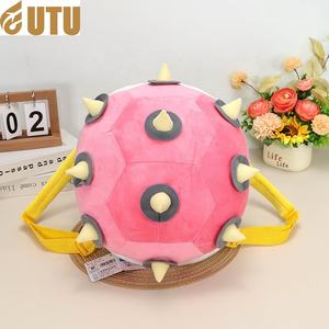 7 30cm Mali tortue coquille en peluche sac à dos Kuba feu Dragon fils sac à dos enfants sac à dos jouet poupée-F - Product Image 2