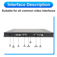 27 Inch 2K Capacitive USB 4:3 New LED Light Glass Panel Vertical Touch Screen Gaming Monitor