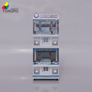 नए 4 खिलाड़ी टॉय क्लाव क्रेन हड़प मशीन बहु व्यक्ति डबल परत छोटे खिलौना क्रेन क्लाव मशीन सिक्का डॉल पार्क के लिए खेल संचालित करता है - Product Image 3