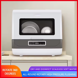 Lave-vaisselle portable de comptoir pour restaurant, mini lave-vaisselle autonome pour usage en cuisine T05, modèle de table de restaurant - Product Image 2