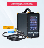 Analyseur de gaz portable 16-en-1 avec alarme sonore et lumineuse