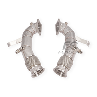 Tubo Frontal Recto OEM para Audi R8 5.2 V10 2020+ de Acero Inoxidable T304 con Aislamiento de Doble Capa para Mejora de Rendimiento en Autos de Carreras