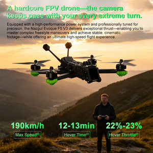 Kit de Potencia FPV de 5 Pulgadas Sin Transmisor de Imagen, Motor 6S 1750KV, Receptor de 868/900MHz 500mW, Marco, Hélices y Accesorios - Product Image 6