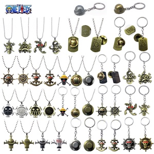 Anime une pièce: <span class=keywords><strong>chapeau</strong></span> de paille, <span class=keywords><strong>Luffy</strong></span>, collier Ace Hat, barbe blanche, pendentif porte-clés One Pieces Wanted - Product Image 1