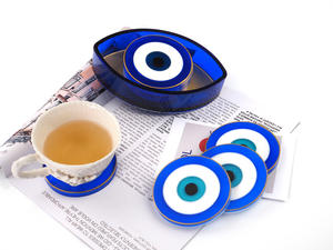 Moules en silicone pour la fabrication de carillons éoliens d'extérieur, ornements, objets en résine, yeux bleus Nazar, yeux jalons, yeux démoniaques, sous-verres, plateaux et boîtes à bijoux - Product Image 6