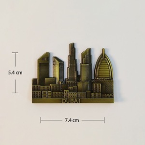 Premium Eco-Friendly Alloy Fridge Magnets Hot Selling Factory Supply Custom Logo Painted Refrigerator Magnets for <b>Gifts</b> - Product Image 2