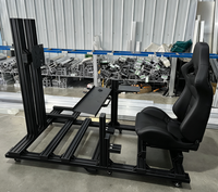 Structure de simulation de vol robuste en aluminium DIY pour simulateur de vol, cockpit multi-axes pour les passionnés de jeux